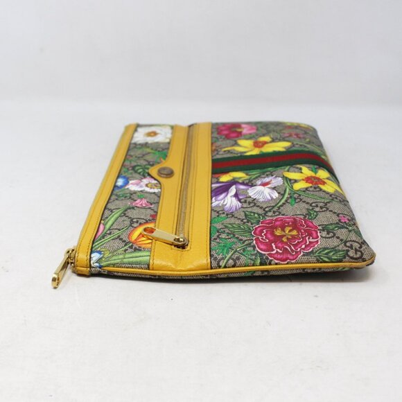 Gucci #8AFDUQ Ophidia Flora Pouch - Picture 3 of 8